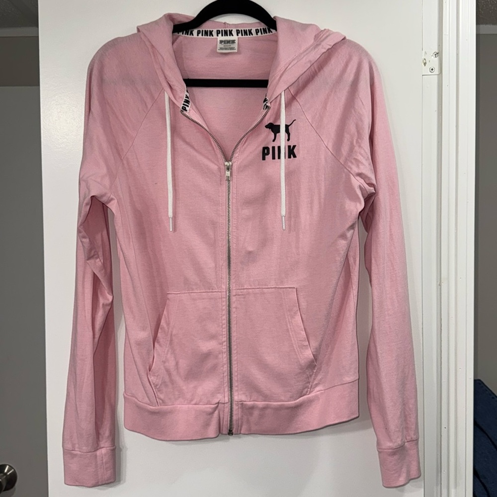Pink Victoria’s Secret long sleeve jacket